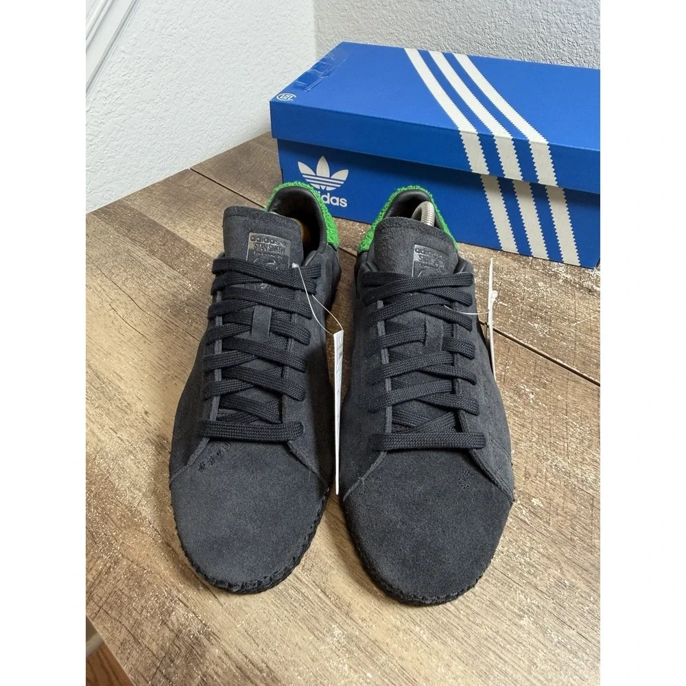 Adidas SAMPLE Men's Clot Stan Smith by Edison Chen 'Black‎ Green' SIZE 9 JQ9227